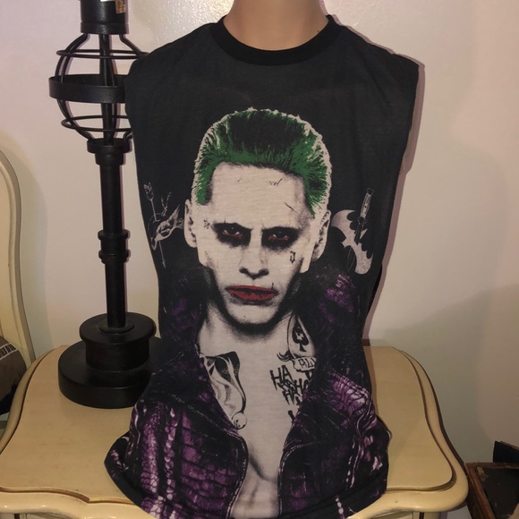 🤡☠️Jared Leto Joker Muscle Tee. - Picture 2 of 6